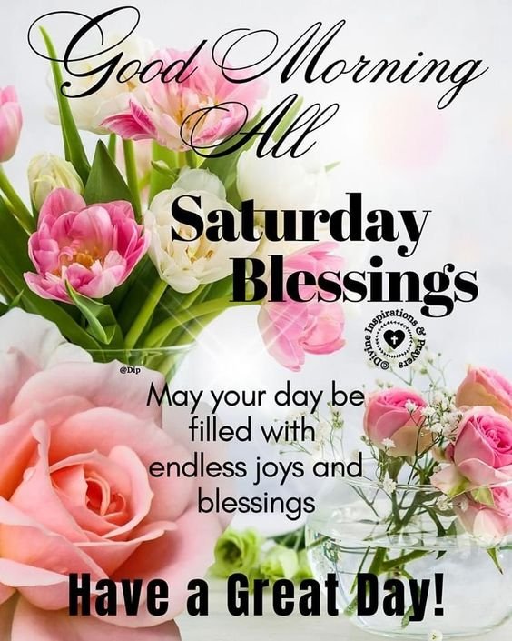 Good Morning All Saturday Blessing Status