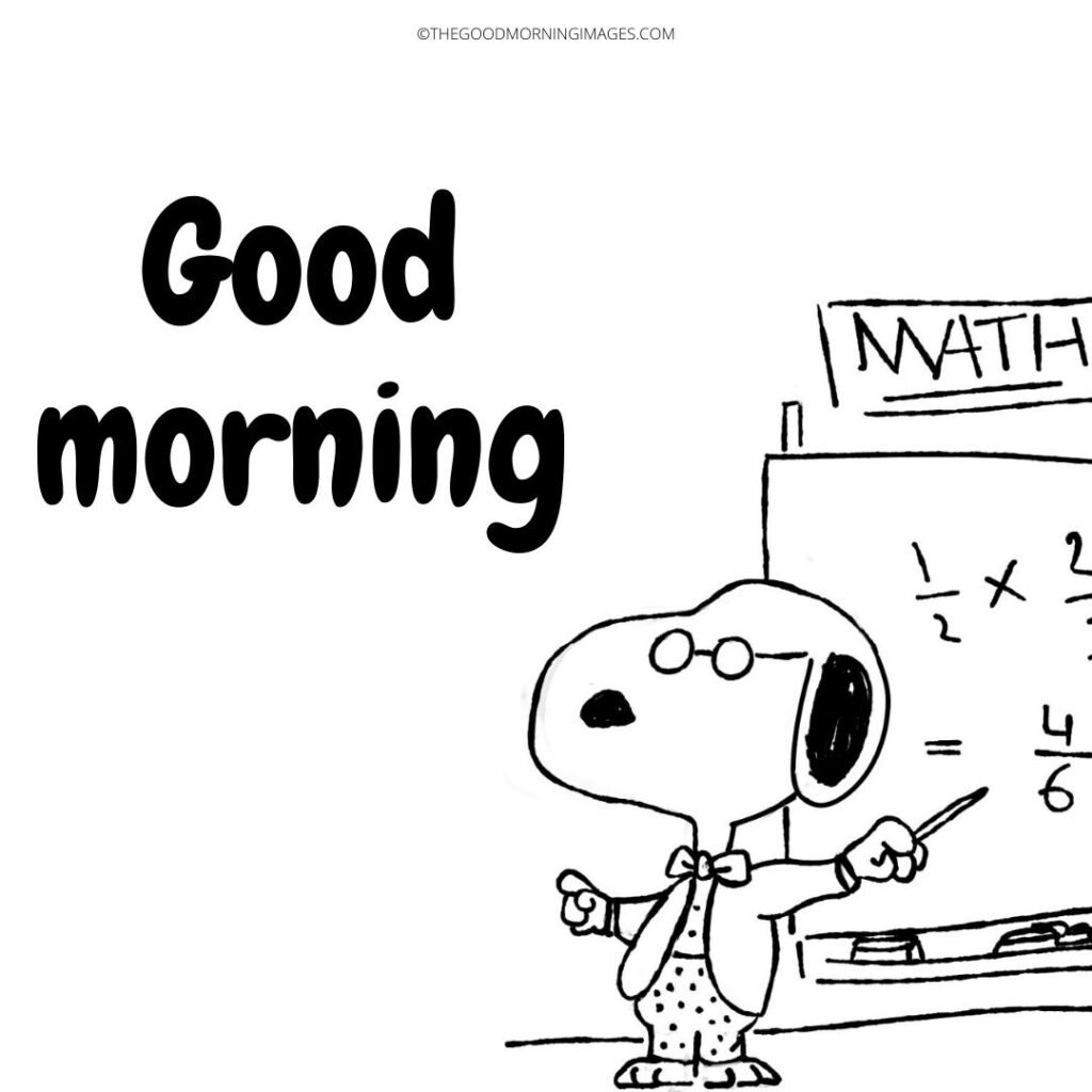 Good Morning Snoopy Best Picture