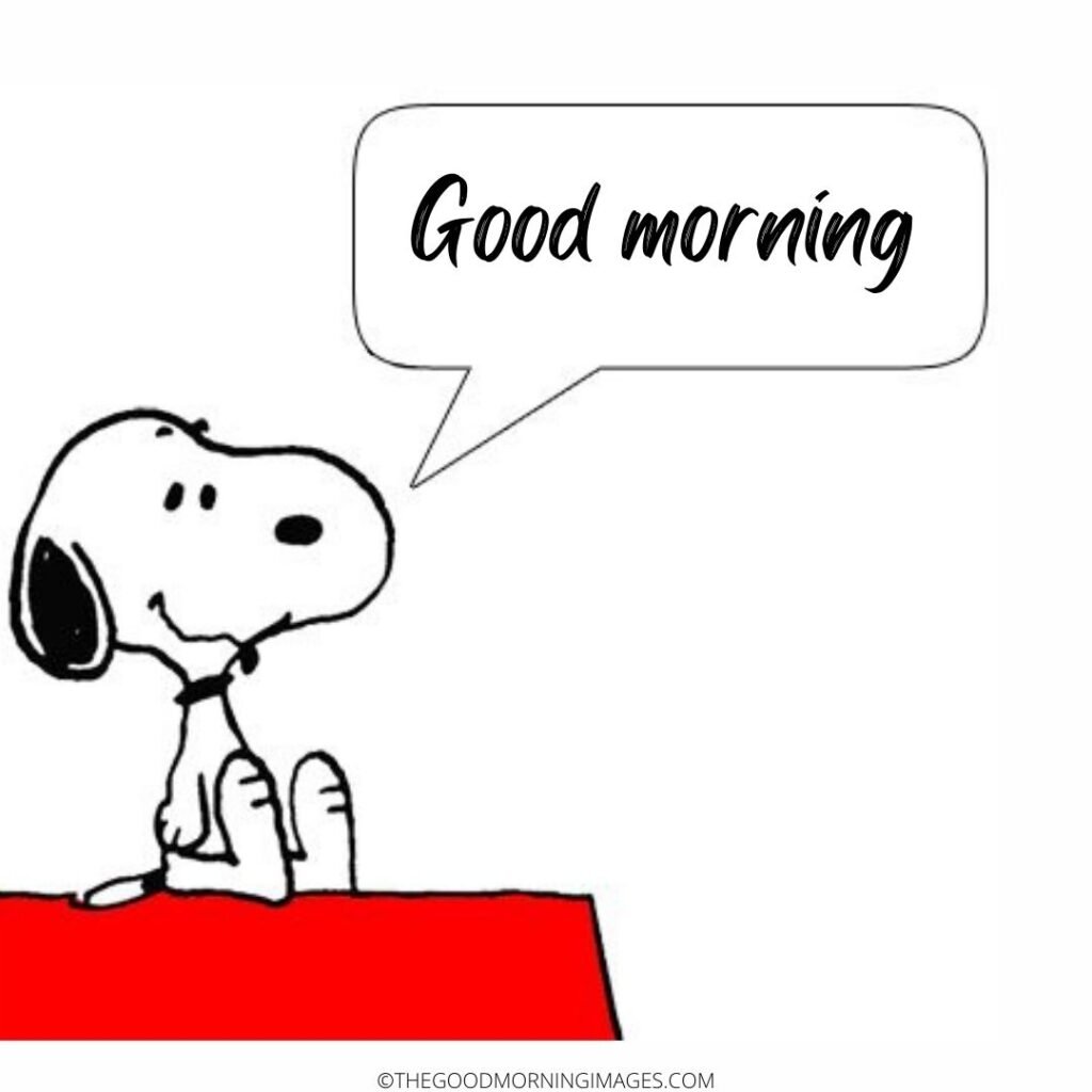 Snoopy Good Morning Best Image