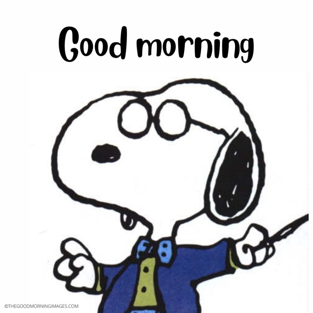 Snoopy Good Morning Picture