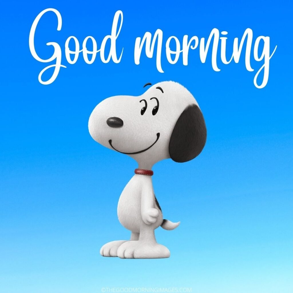 Snoopy Good Morning Wonderful Picture