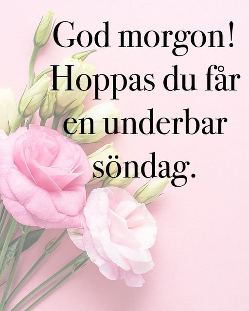 Amazing Good Morning Swedish Picture