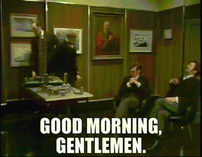 Gentleman Have A Wonderful Good Morning Gif