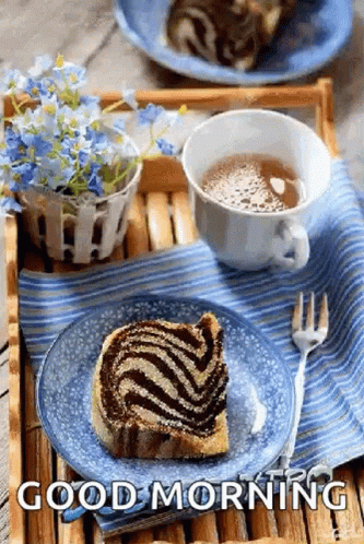 God Morning Food Tea Gif