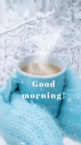 Good Morning Cozy Cozy Tea Gif
