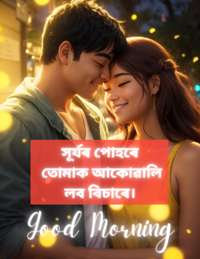 Lovely Good Morning Assamese Photo