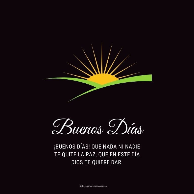 Pics Of Good Morning Spanish