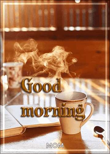 Tea Good Morning With Vapours Gif